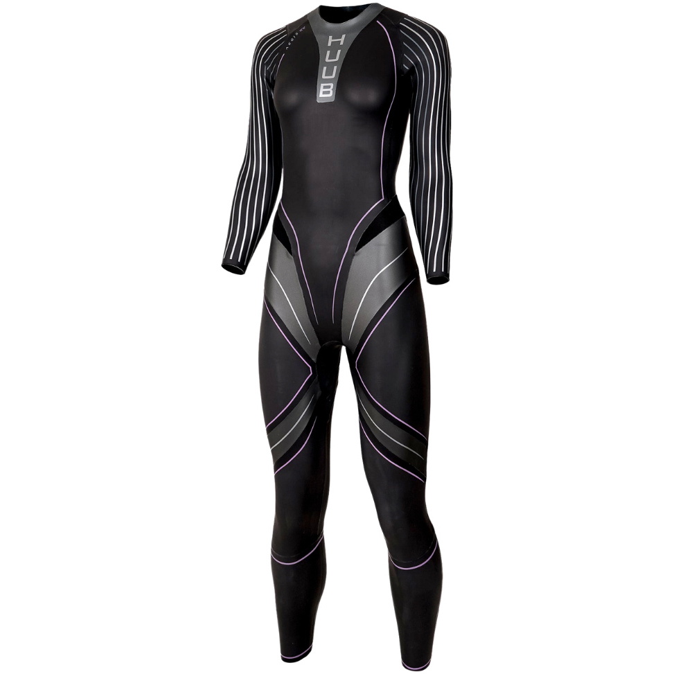 2026 HUUB Womens Aegis XV Swim Wetsuit 3:3 AEGXV33 - Black